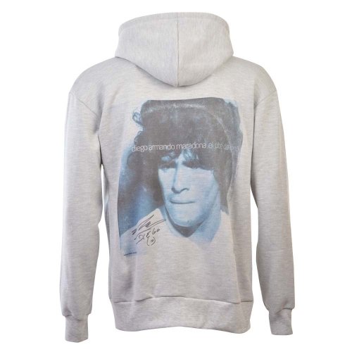 Pennarello: LPFC Maradona Zipped Hoodie - Light Grey
