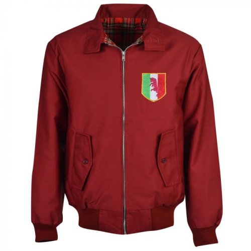 Torino Maroon Harrington Jacket