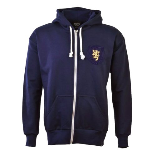 Scotland 150th Anniversary Zipped Hoodie - Navy