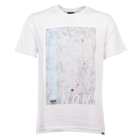 Pennarello: Geoff Hurst 1966 Classic Goal - White T Shirt