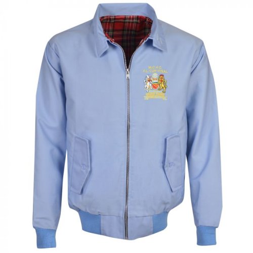 Manchester City Light Blue Harrington Jacket