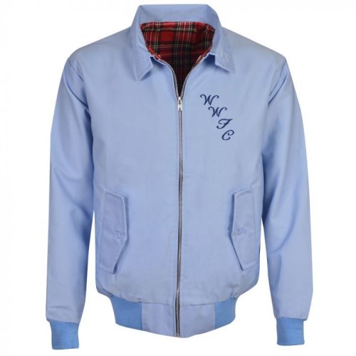 Wycombe Wanderers Light Blue Harrington Jacket