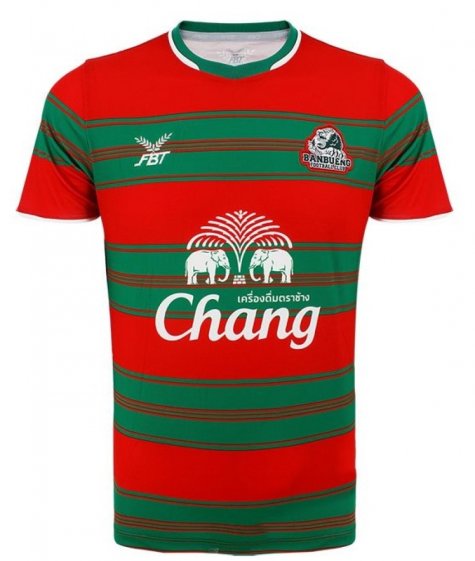 2021 Phuket City Banbueng FC Green Red Shirt