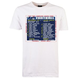 1999 Champions League Final (Man United) Retrotext T-Shirt