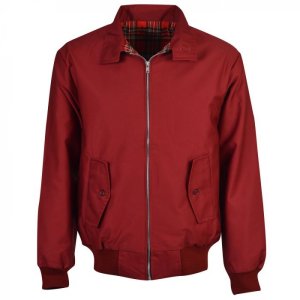 Harrington Jacker Burgundy Harrington Jacker Burgundy