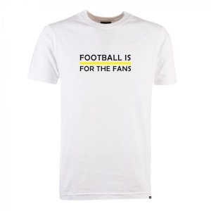 Yellow Football is for the Fans - White T-Shirt Yellow Football is for the Fans - White T-Shirt