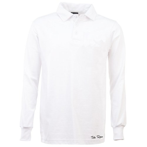 TOFFS Classic Retro Rugby White Long Sleeve Shirt