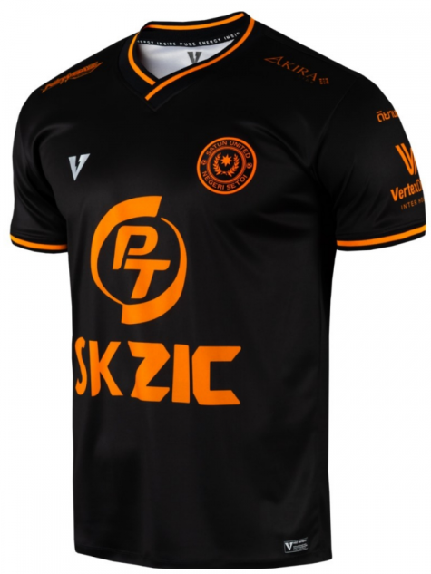 Satun United 2020 Home Black Player Edition Shirt