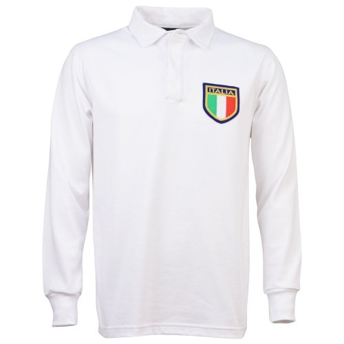 Italy 1975 Vintage Away Rugby Shirt