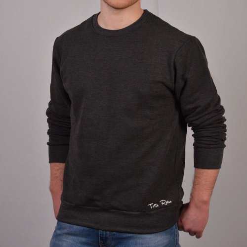 Toffs Retro Charcoal Grey Sweatshirt 38.00