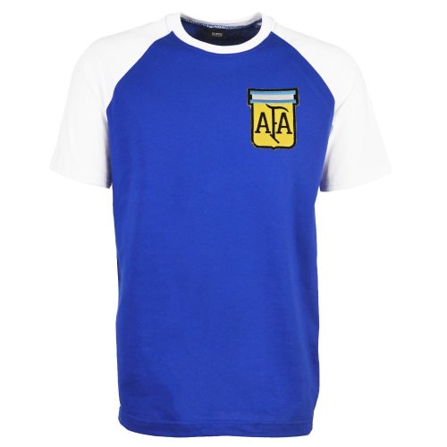 Argentina Away Raglan Sleeve Royal/White T-Shirt