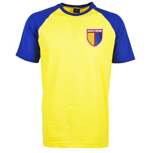 Colombia Raglan Sleeve Yellow/Royal T-Shirt