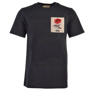 England Rose 1910 Black T-Shirt