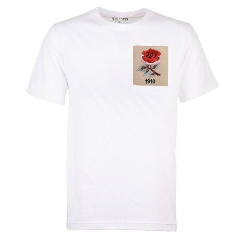 England Rose 1910 White T-Shirt