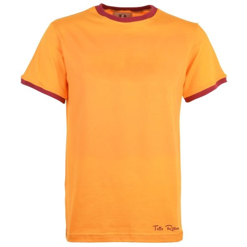 Toffs Retro Amber/Maroon Tee Shirt