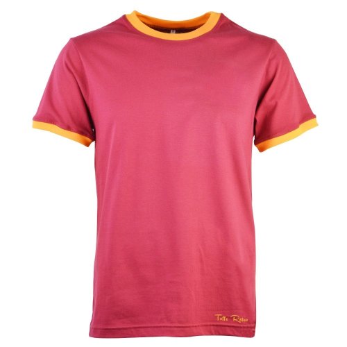 Toffs Retro Maroon/Amber Tee Shirt