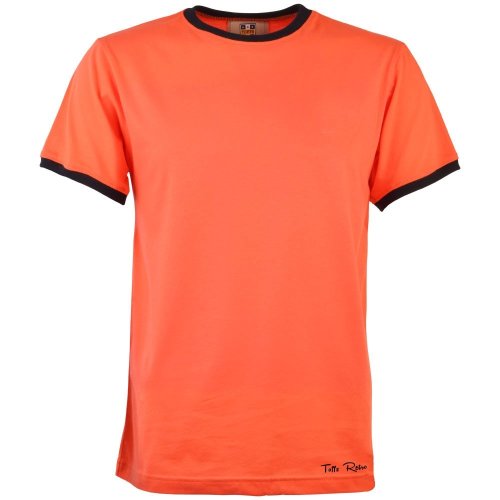 Toffs Retro Orange/Black Tee Shirt