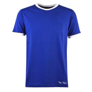 Toffs Retro Royal/White Tee Shirt