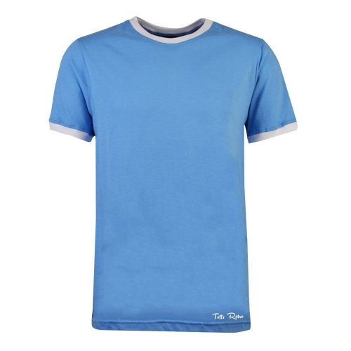 Toffs Retro Sky Blue/White Tee Shirt