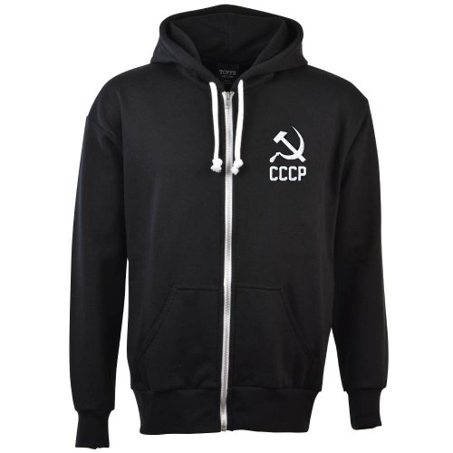 Soviet Union (CCCP) Zipped Hoodie - Black