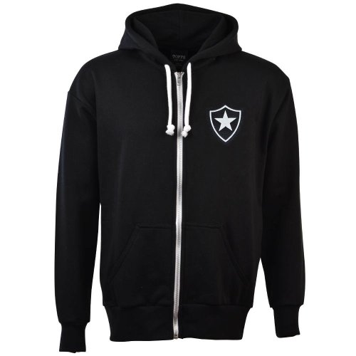 Botafogo Zipped Hoodie - Black