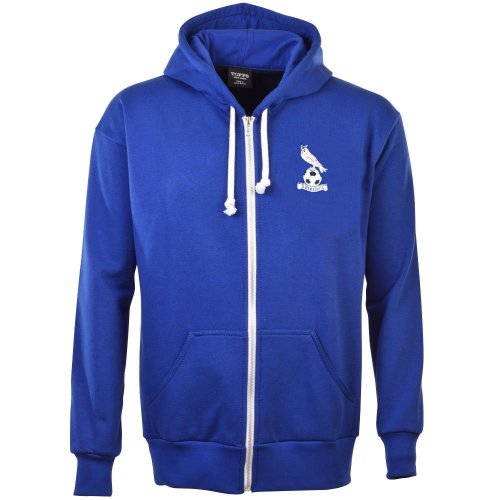 Oldham Athletic FC Zipped Hoodie - Royal