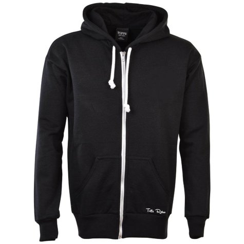 Toffs Retro Black Zipped Hoodie