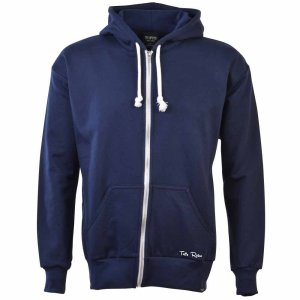 Toffs Retro Navy Zipped Hoodie Toffs Retro Navy Zipped Hoodie
