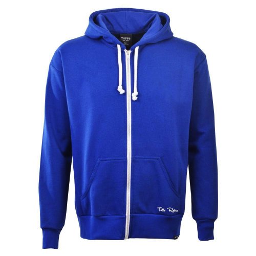 Toffs Retro Royal Zipped Hoodie