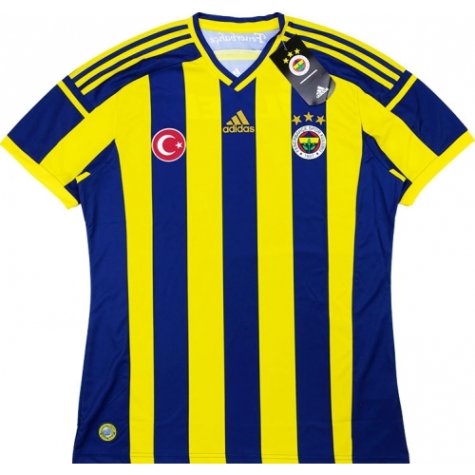 2014-15 Fenerbache Adidas Home Football Shirt