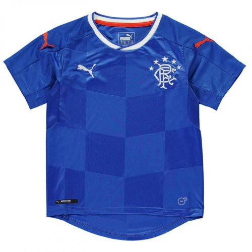 2017-18 Rangers Puma Home Football Shirt (Kids)