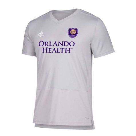 2018 Orlando City Adidas Trainng Top (Light Grey)