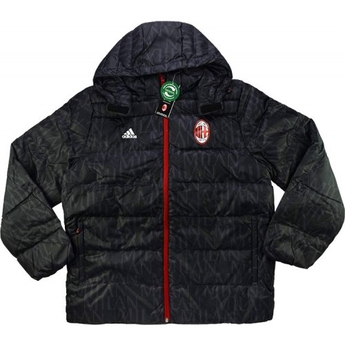 2016-17 AC Milan Adidas Padded Down Jacket (Black)