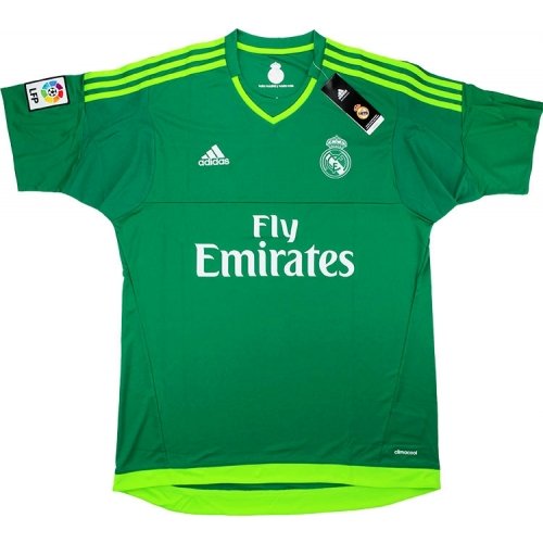 2015-16 Real Madrid Adidas Away Goalkeeper Shirt