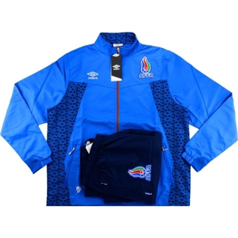 2015-16 Azerbaijan Umbro Presentation Tracksuit (Navy)