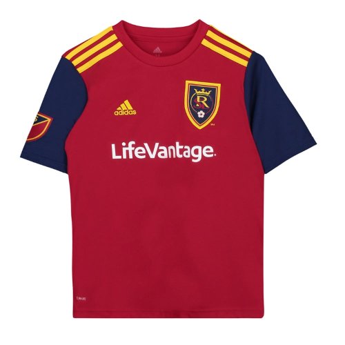 2018 Real Salt Lake Adidas Home Football Shirt - Kids