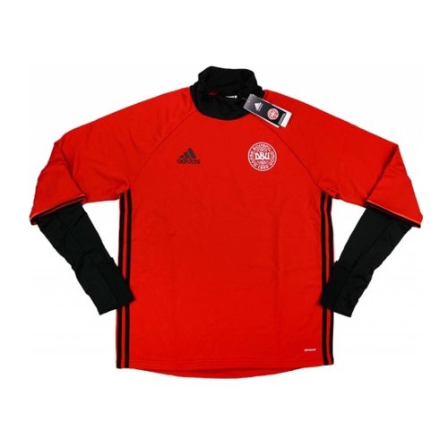 2015-16 Denmark Adidas Training Top (Red)