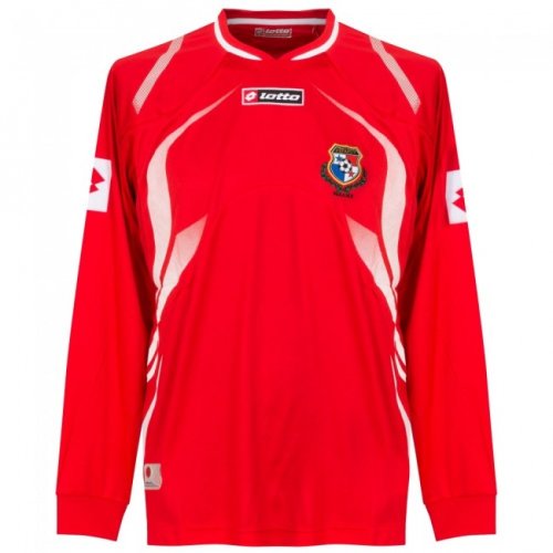 2009-10 Panama Lotto Home Long Sleeve Football Shirt