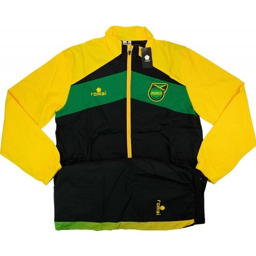 2015-16 Jamaica Romai Tracksuit (Yellow)