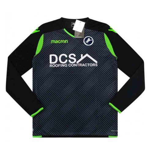 2018-2019 Millwall Macron Authentic Third Long Sleeve Goalkeeper Shirt