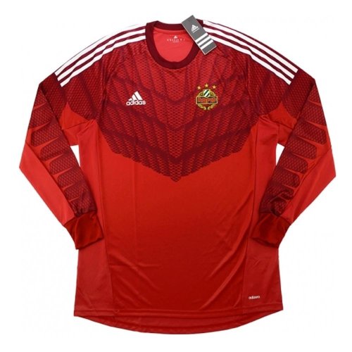 2014-15 Rapid Vienna Adidas Athentic Away Long Sleeve Goalkeeper Shirt