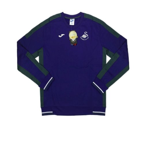 2016-17 Swansea Joma Sweat Training Top (Purple)