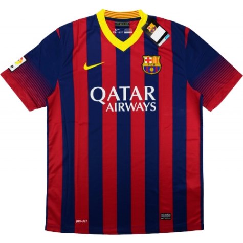 2013-14 Barcelona Nike Home Football Shirt