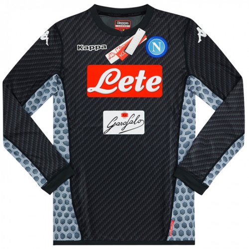 2017-2018 Napoli Kappa Fourth Authentic Football Shirt