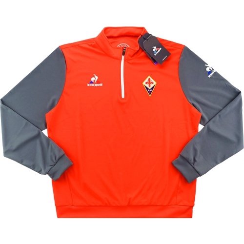 2016-17 Fiorentina Half Zip Training Top (Red)