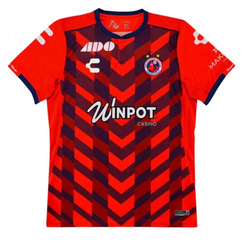 2018-2019 Tiburones Rojos Veracruz Home Football Shirt