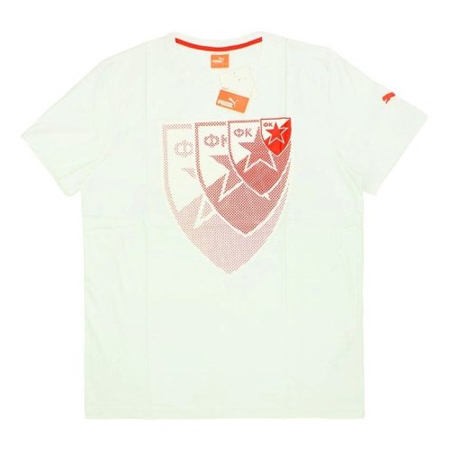 2015-16 Red Star Belgrade Puma Logo Tee (White)