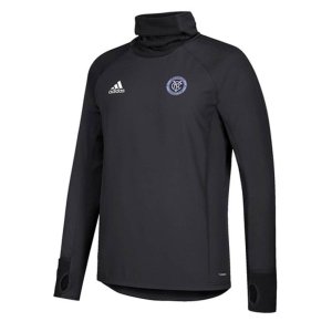 2018 New York City Adidas Warm Up Top (Black)