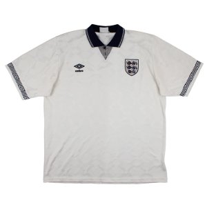 England 1990-92 Home Shirt (L) (Excellent) England 1990-92 Home Shirt (L) (Excellent)