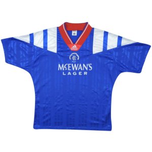 Rangers 1992-94 Home Shirt (XL) (Excellent) Rangers 1992-94 Home Shirt (XL) (Excellent)